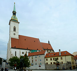 Der Martinsdom, die Krönungskirche der ungarischen Könige