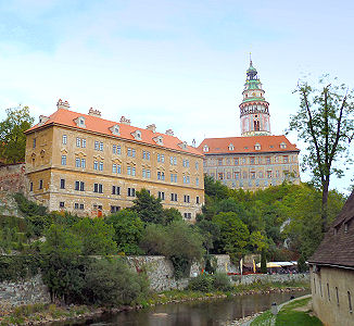Das Schloss in Krumau